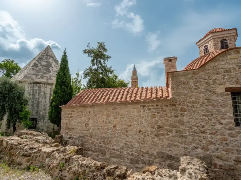 Zincirkiran Mausoleum in Kaleici, Antalya, Turkey