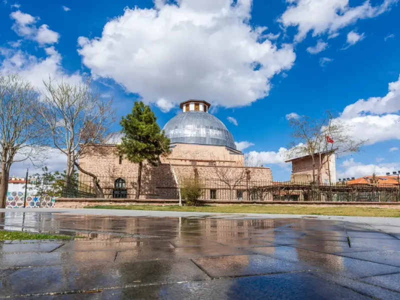 Karatay Madrasa in Konya - Seljuk madrasa and tile museum