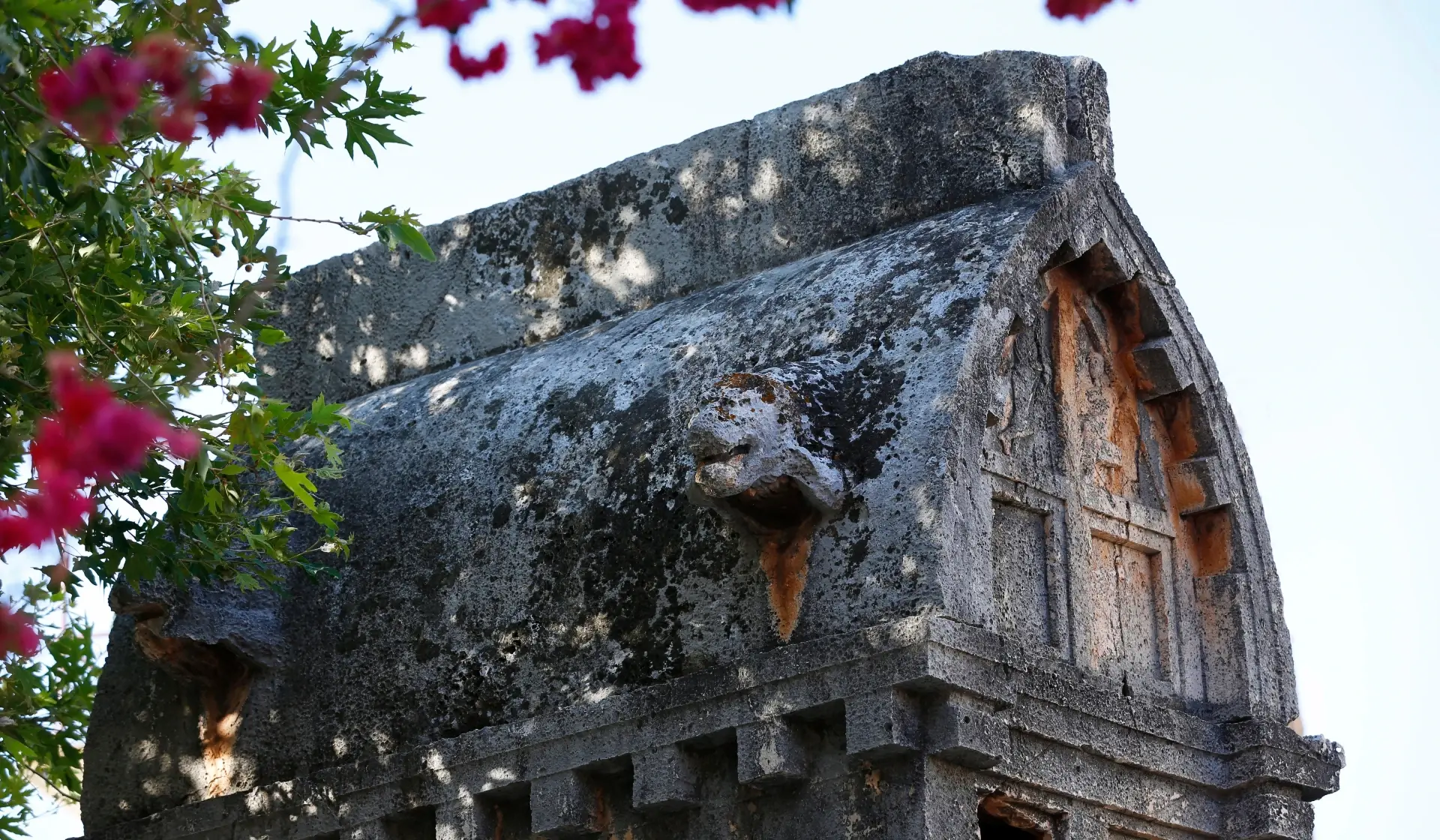 Lion Sarcophagus in Kas