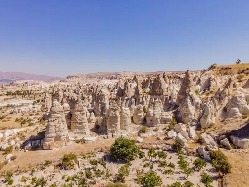 Love Valley in Cappadocia, Turkey - hiking routes and viewpoints
