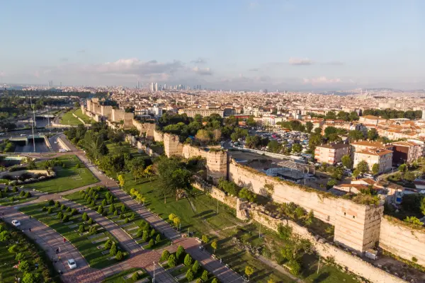 Die Stadtmauern von Istanbul