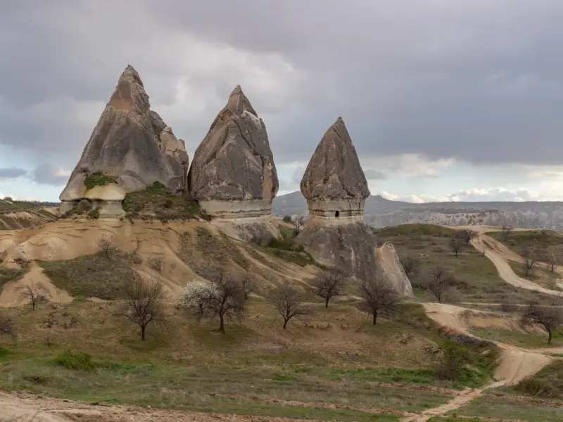 Sword Valley in Cappadocia, Turkey - a route near Goreme