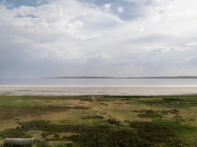 Lake Tuz in Konya, Central Anatolia, Turkey