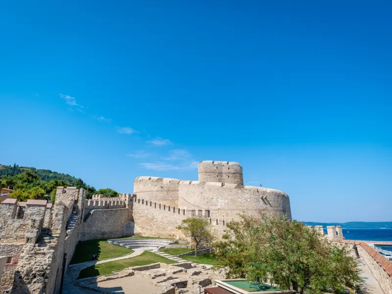 Kilitbahir Fortress on the European Shore of the Dardanelles, Canakkale, Turkey