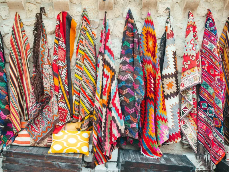 Varol Textile Factory in Pamukkale, Turkey - production and shop