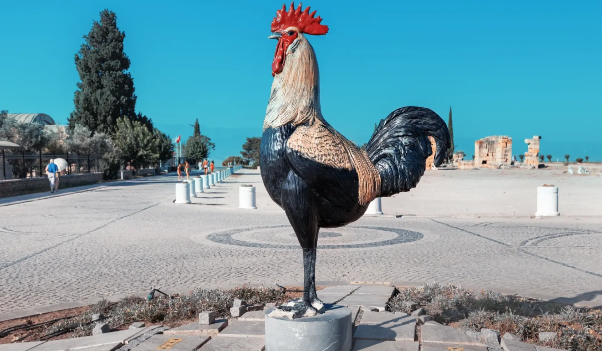 Rooster Sculpture