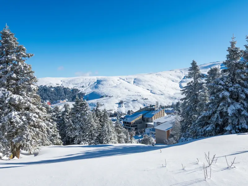 Uludag Ski Center in Bursa, Turkey