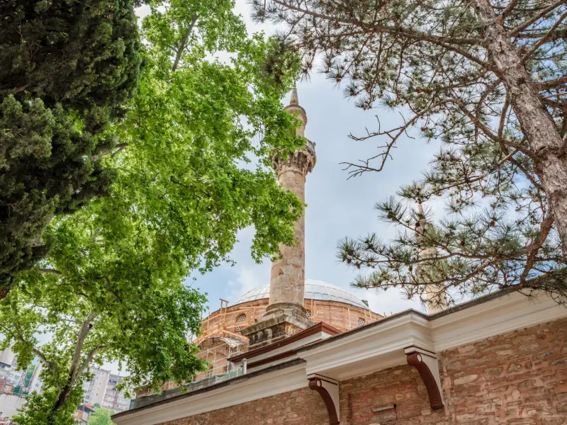 Emir Sultan Mosque in Bursa, Turkey - religious ensemble
