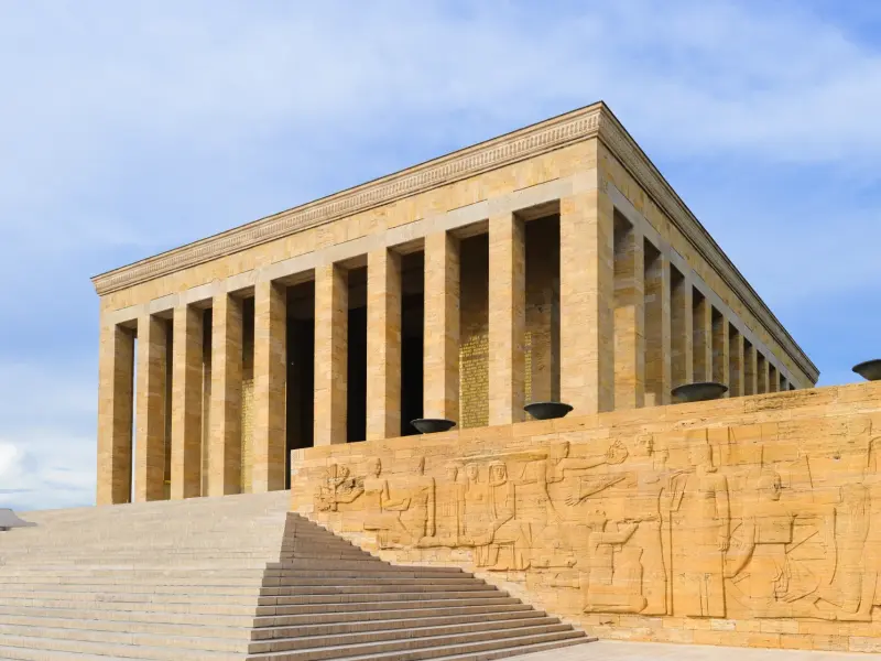 Ataturk Mausoleum in Ankara, Turkey - memorial complex