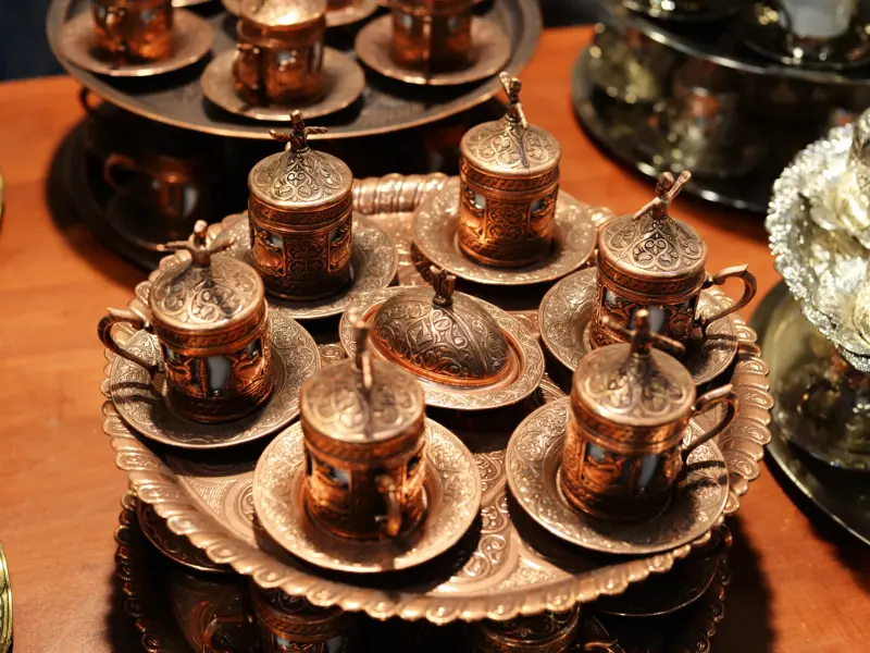 Salman Street, or Copper Alley in the historic center of Ankara, Turkey