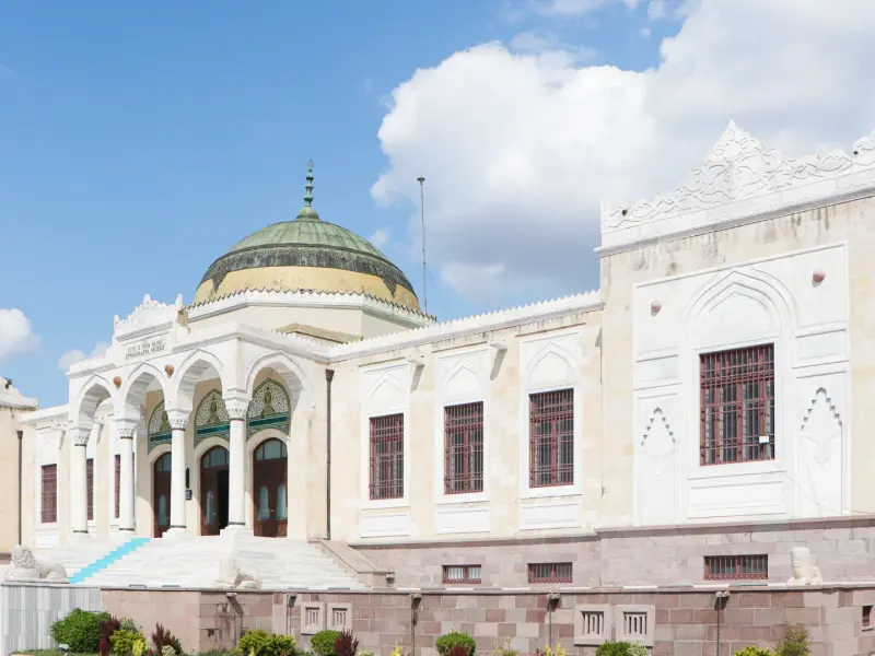 Ankara Ethnography Museum on Namazgahtepe Hill, Ankara, Turkey
