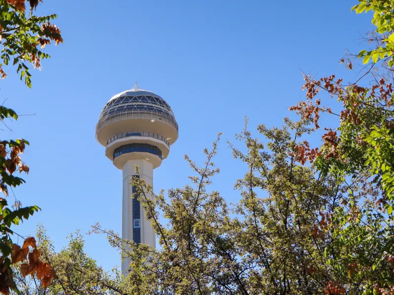 Atakule Tower in Ankara, Turkey - observation deck and shopping complex