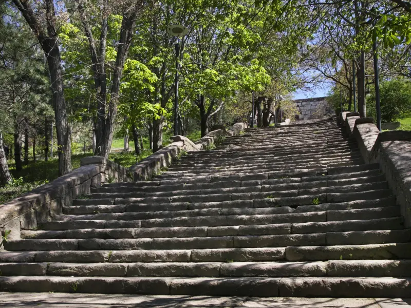 Evi Park in Ankara - a walk to Ankara Castle