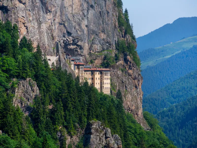 Sumela Monastery in Macka, Trabzon, Turkey