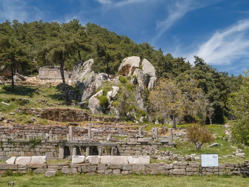 Ancient City of Labraunda in Milas, Turkey