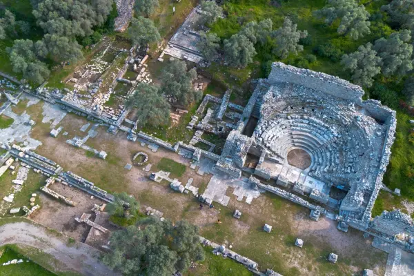 Die antike Stadt Iasos