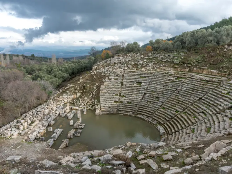 Ancient City of Stratonikeia near Milas, Turkey