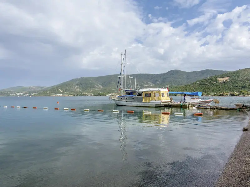 Torba Beach in Bodrum, Turkey - bay and coastal area