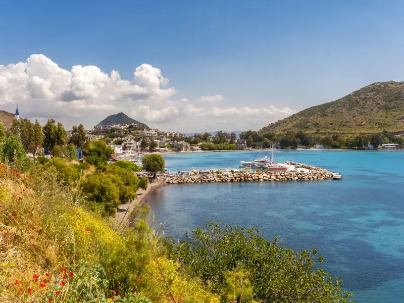 Akyarlar Beach in Bodrum, Turkey