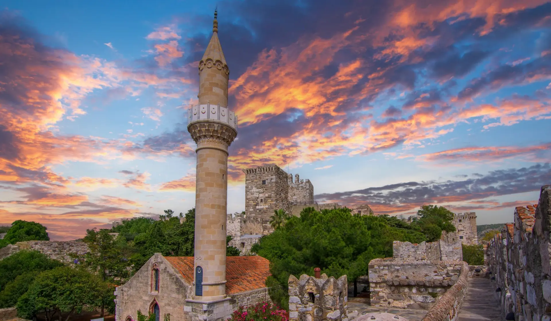 Mosque in St. Peter's Castle