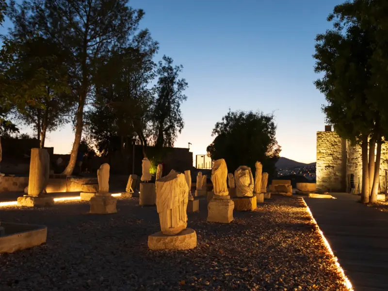Museum of Underwater Archaeology in St. Peter's Castle, Bodrum, Turkey