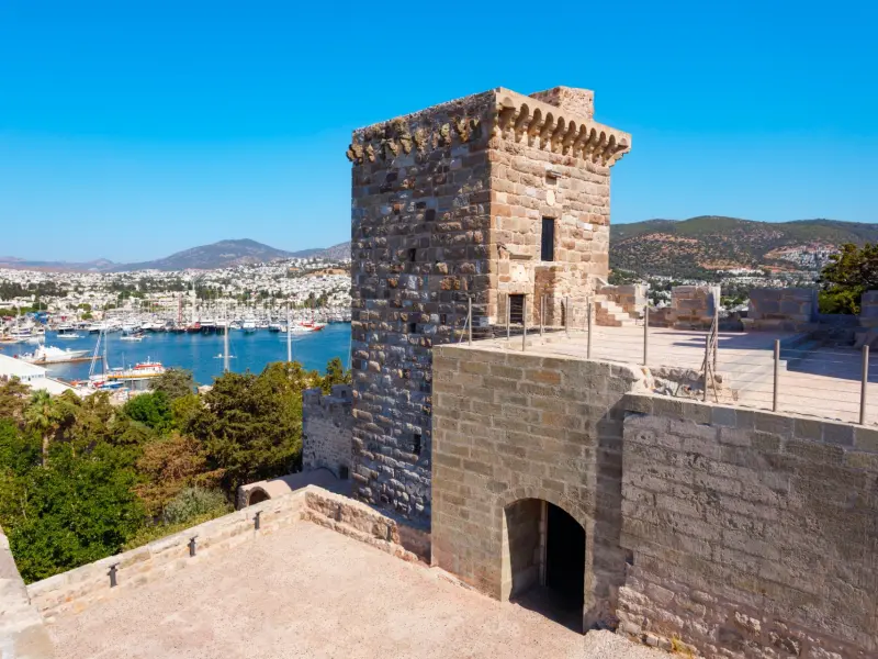 Italian Tower in St. Peter's Castle, Bodrum