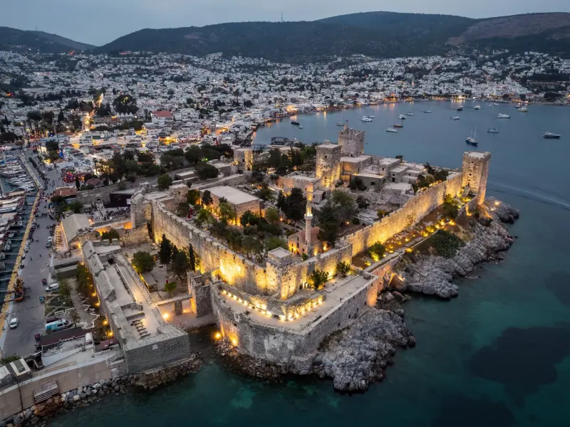 St. Peter's Castle in Bodrum, Turkey