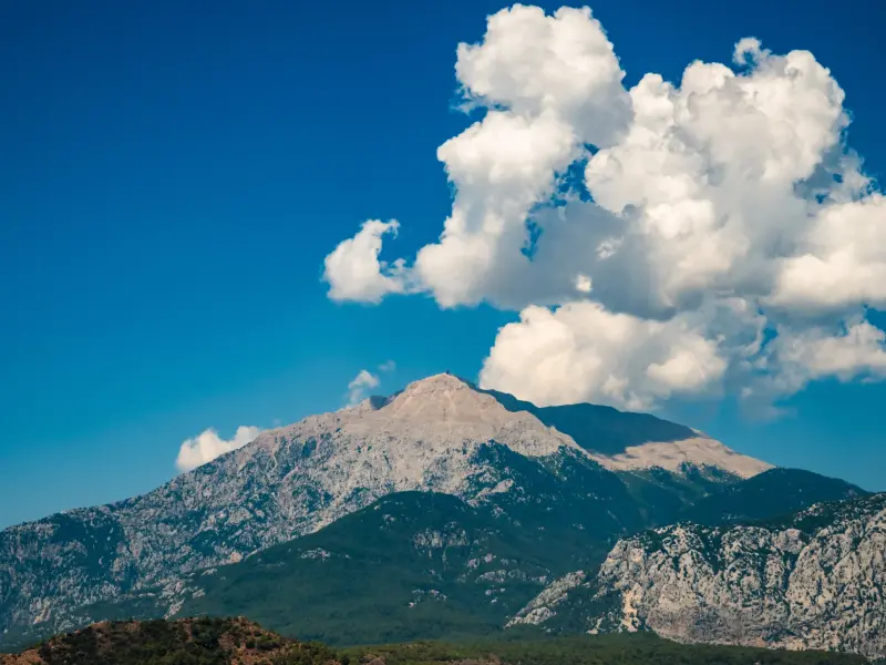 Tahtali Mountain in the Olympos and Cirali area, Turkey
