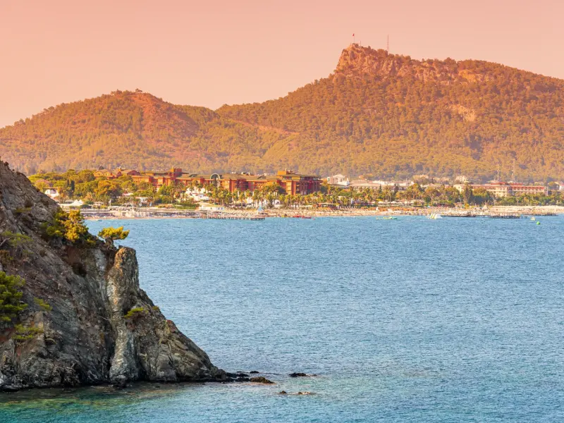 Camyuva Beach in Camyuva, Turkey