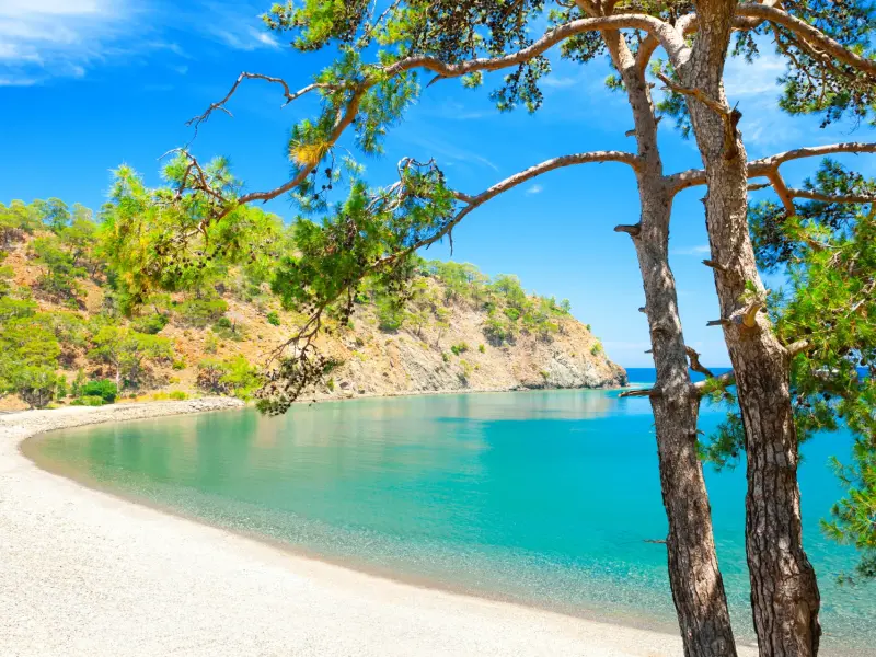 Paradise Bay in Kemer, Turkey