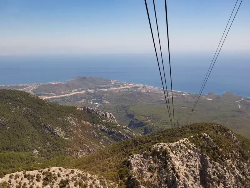 Mount Olympos Observation Deck in Kemer, Turkey
