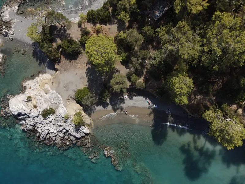 Gemiler Beach in Oludeniz, Turkey