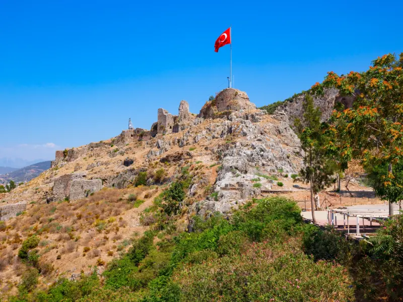 Knight's Fortress in Fethiye, Turkey