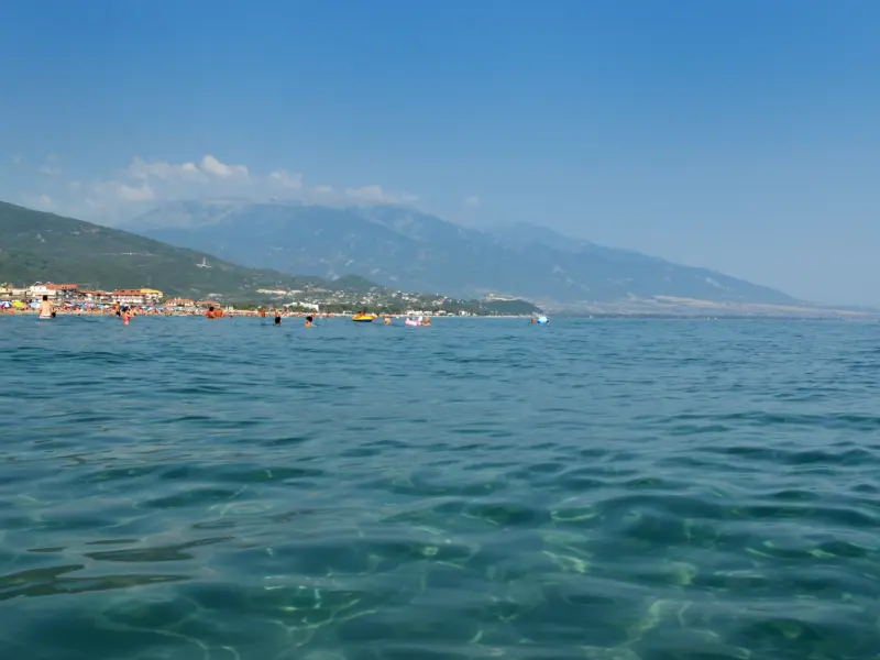 Beldibi Municipal Beach in Beldibi, Turkey