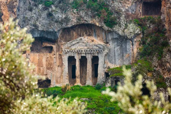 Lycian Tombs in Fethiye