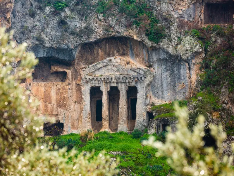 Lycian Tombs in Fethiye, Fethiye, Turkey
