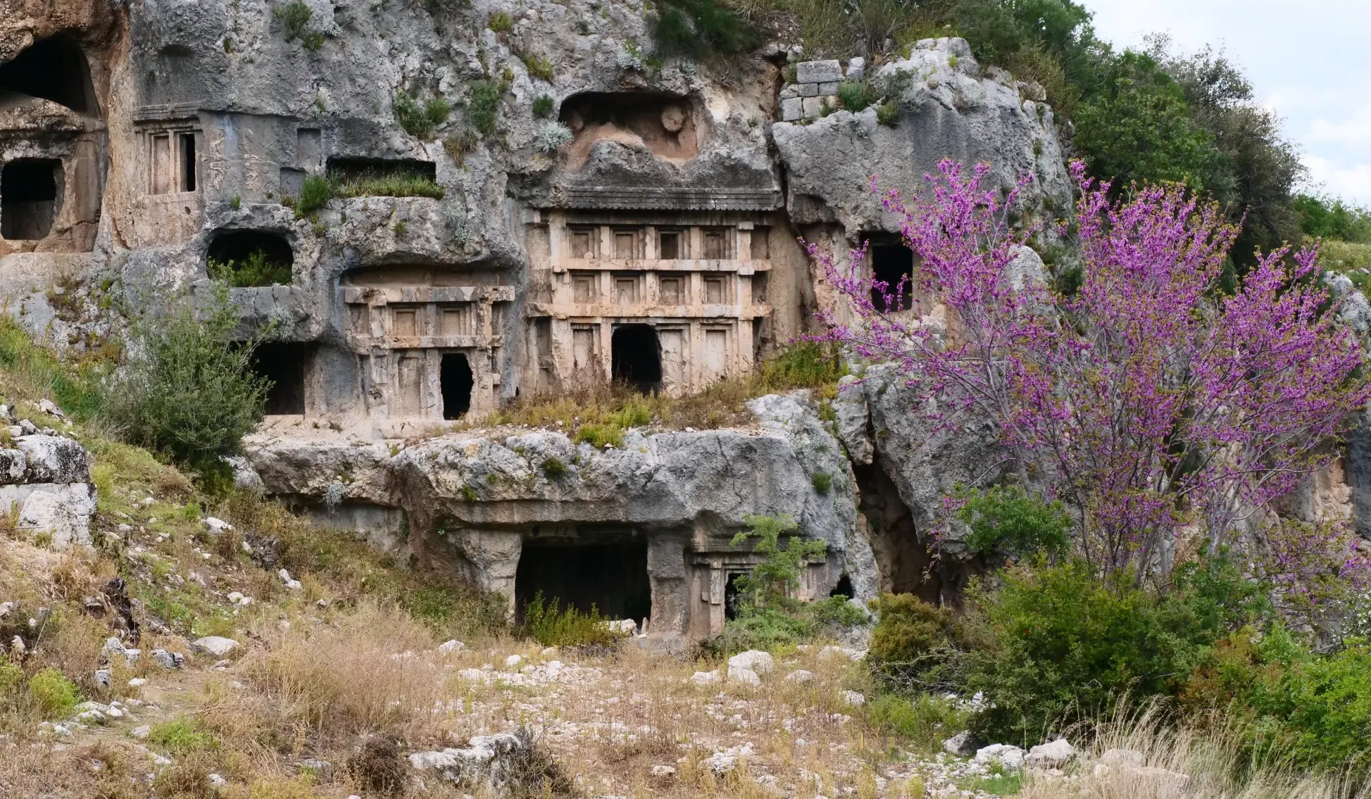 Lycian Tombs in Fethiye