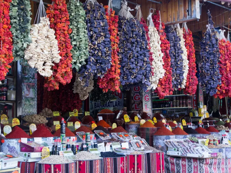 Fethiye Town Market in Fethiye, Turkey