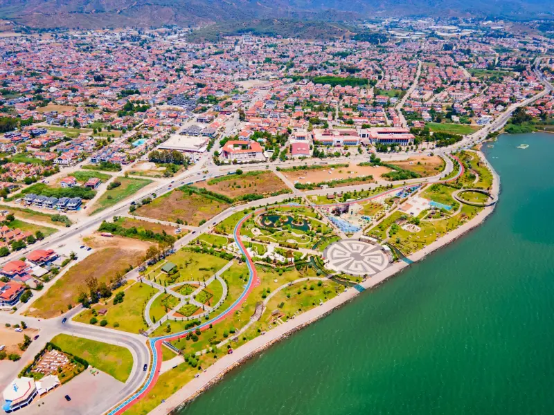 Fethi Bey Children's Park in Fethiye, Turkey