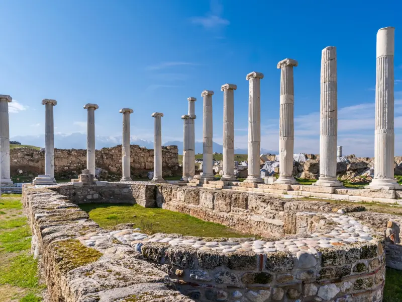 Ancient City of Laodicea in Denizli, Turkey
