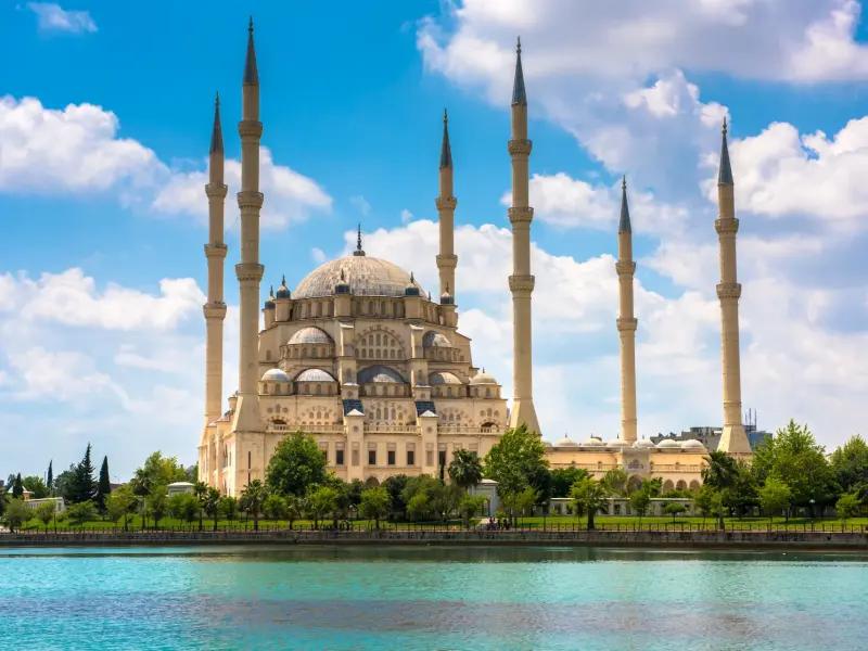 Sabanci Merkez Mosque in Adana, Turkey
