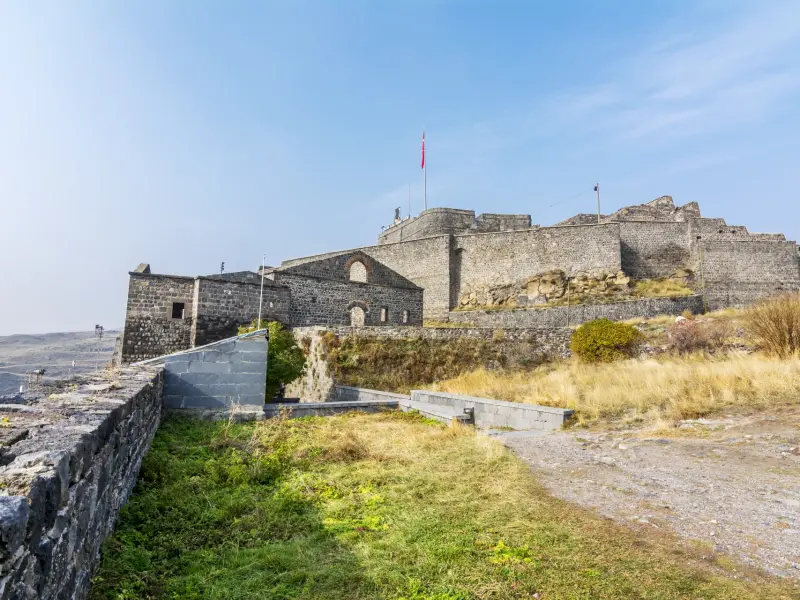 Kars Fortress in Kars, Turkey