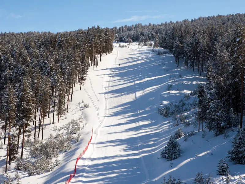 Sarikamis Ski Resort in Kars, Turkey
