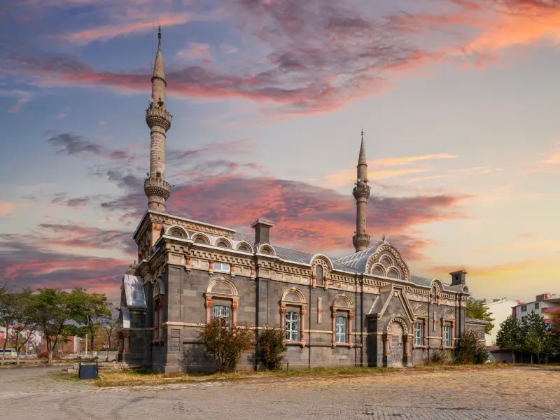 Former Alexander Nevsky Church - Fethiye Mosque in Kars