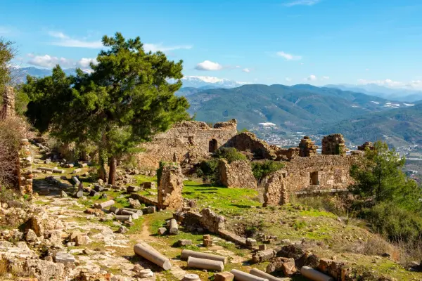Ruins of Residential Houses of Ancient Syedra