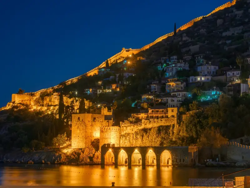 Alanya Fortress in Alanya, Turkey