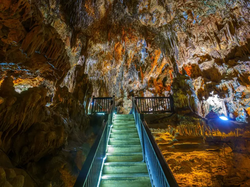 Damlatas Cave in Alanya, Turkey