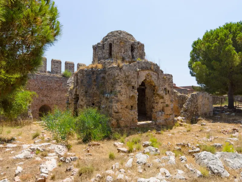 Byzantine Church of Saint George in Alanya, Turkey