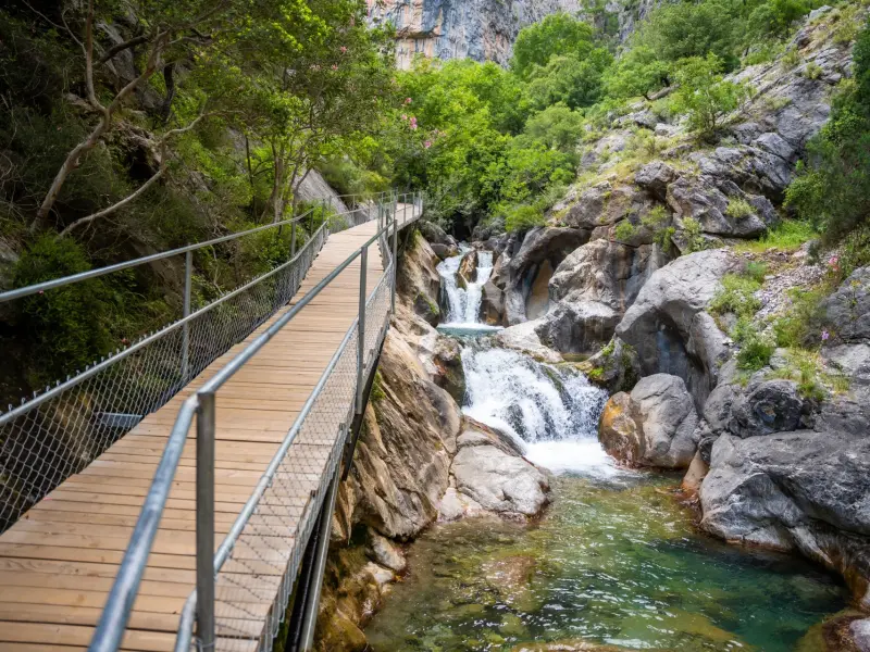 Sapadere Canyon in Alanya, Turkey