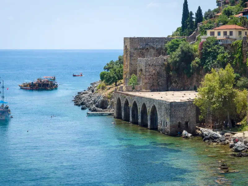 Tersane Shipyard in Alanya, Turkey